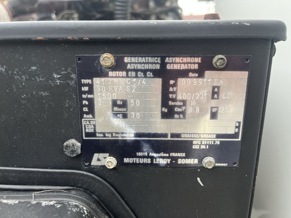 Agregat Prądotwórczy Przemysłowy 30 KW