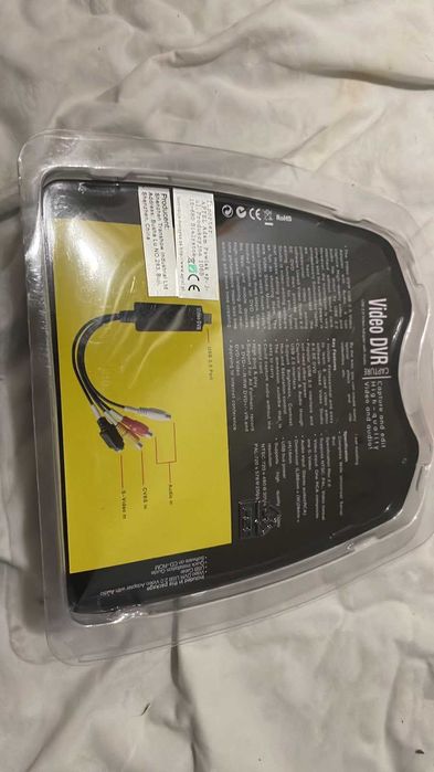 Tuner TV USB do nagrywania kaset video na komputer nowy