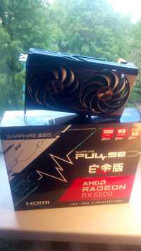 Продається відеокарта AMD RX 6600 SAPPHIRE 8GB DDR6.