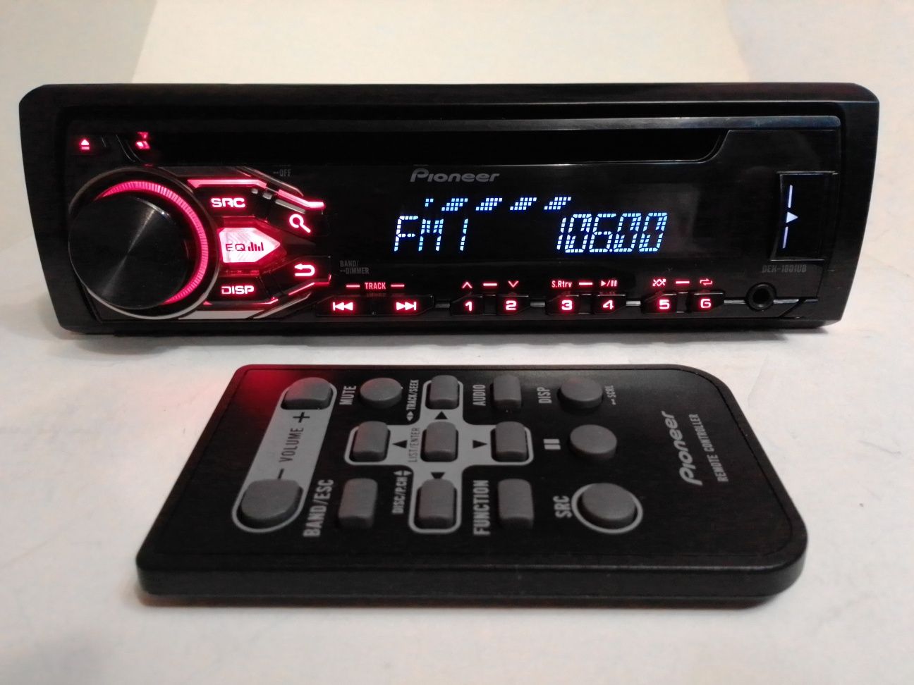 Автомагнітола Pioneer deh-1801ub із usb та bluetooth audio(оригінал)