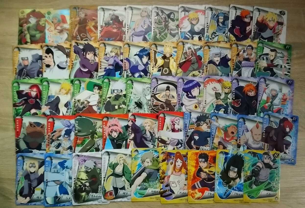 Karty Naruto CCG karty do gry zestaw 50 kart