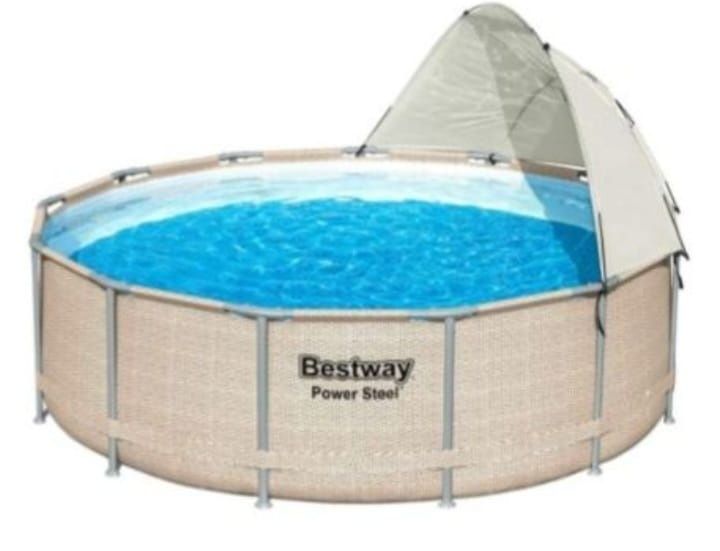 Piscina Bestway 1,07 m altura / 5.96 m de diâmetro