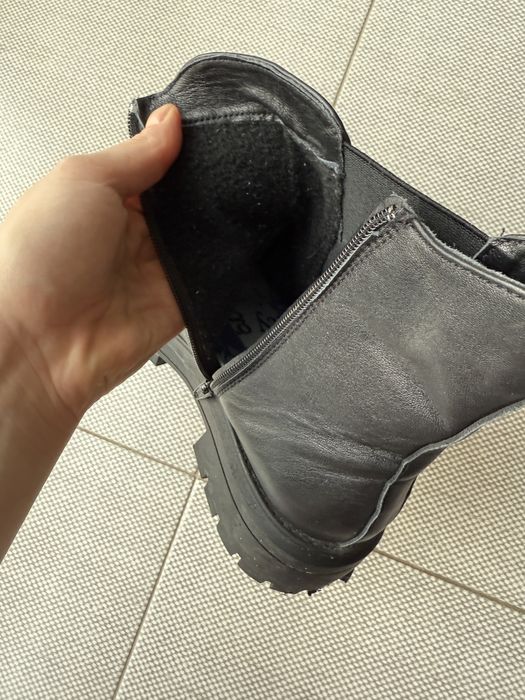 Челсі чорні шкіряні Tuto vzuto