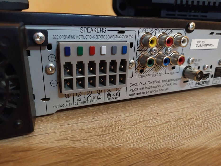 ДВД ресивер Panasonic не включается