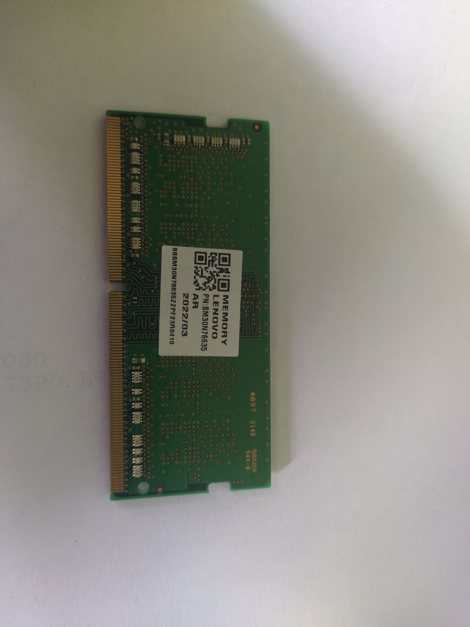 Оперативна память 1 планка нова Samsung 4GB DDR4 3200 MHz