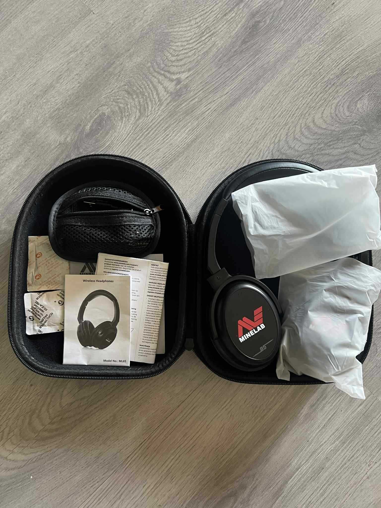 Nowe słuchawki Minelab ML85
