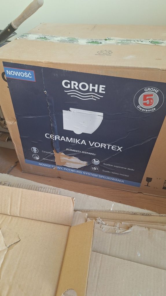 Muszla WC wisząca Grohe Vortex