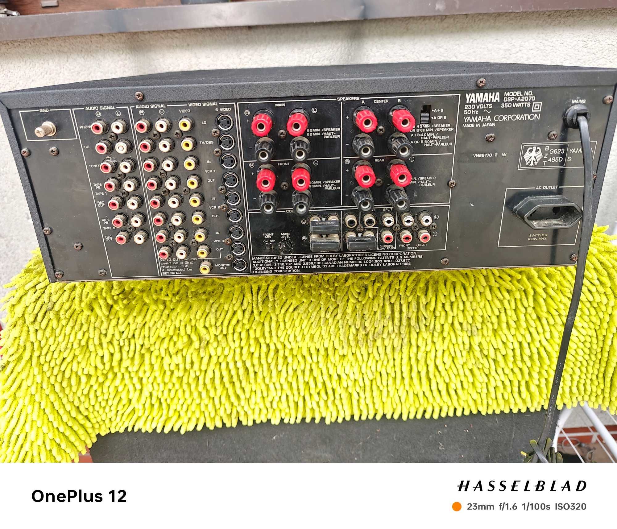 wzmacniacz  yamaha dsp a2070 potwór 20kg
