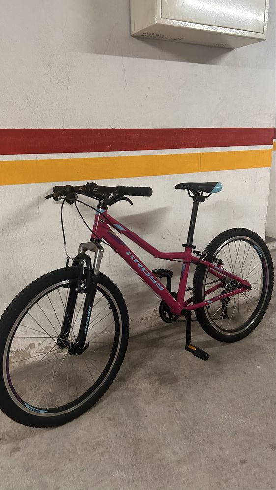 Bicicleta Kross roda 24 crianca