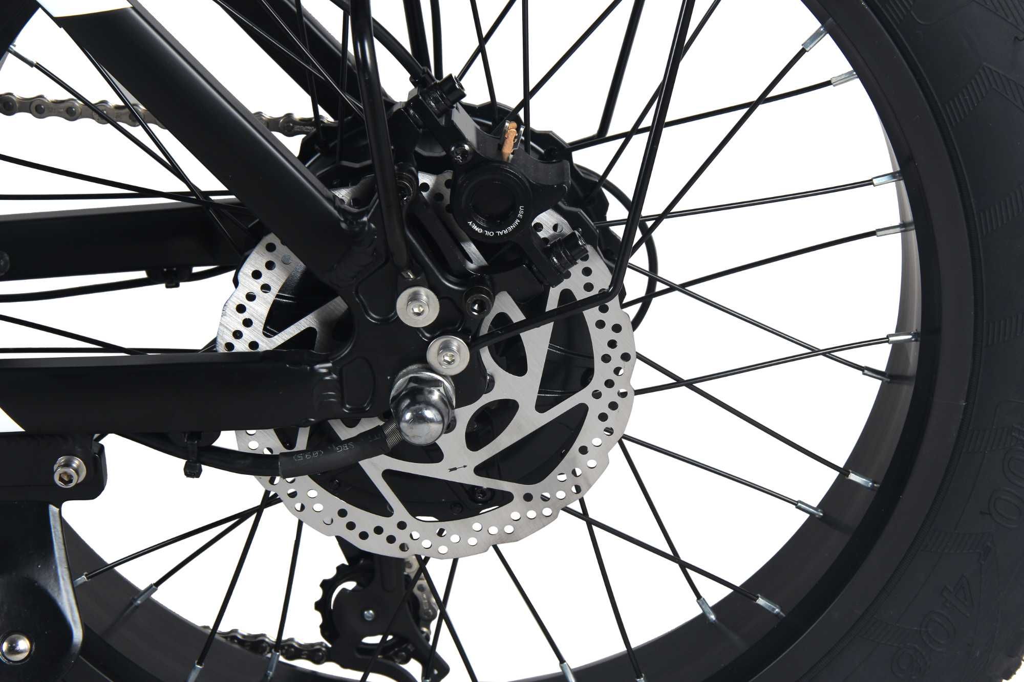 Электровелосипед fatbike Tecros F1 48v 20ah 750/1000w 20"