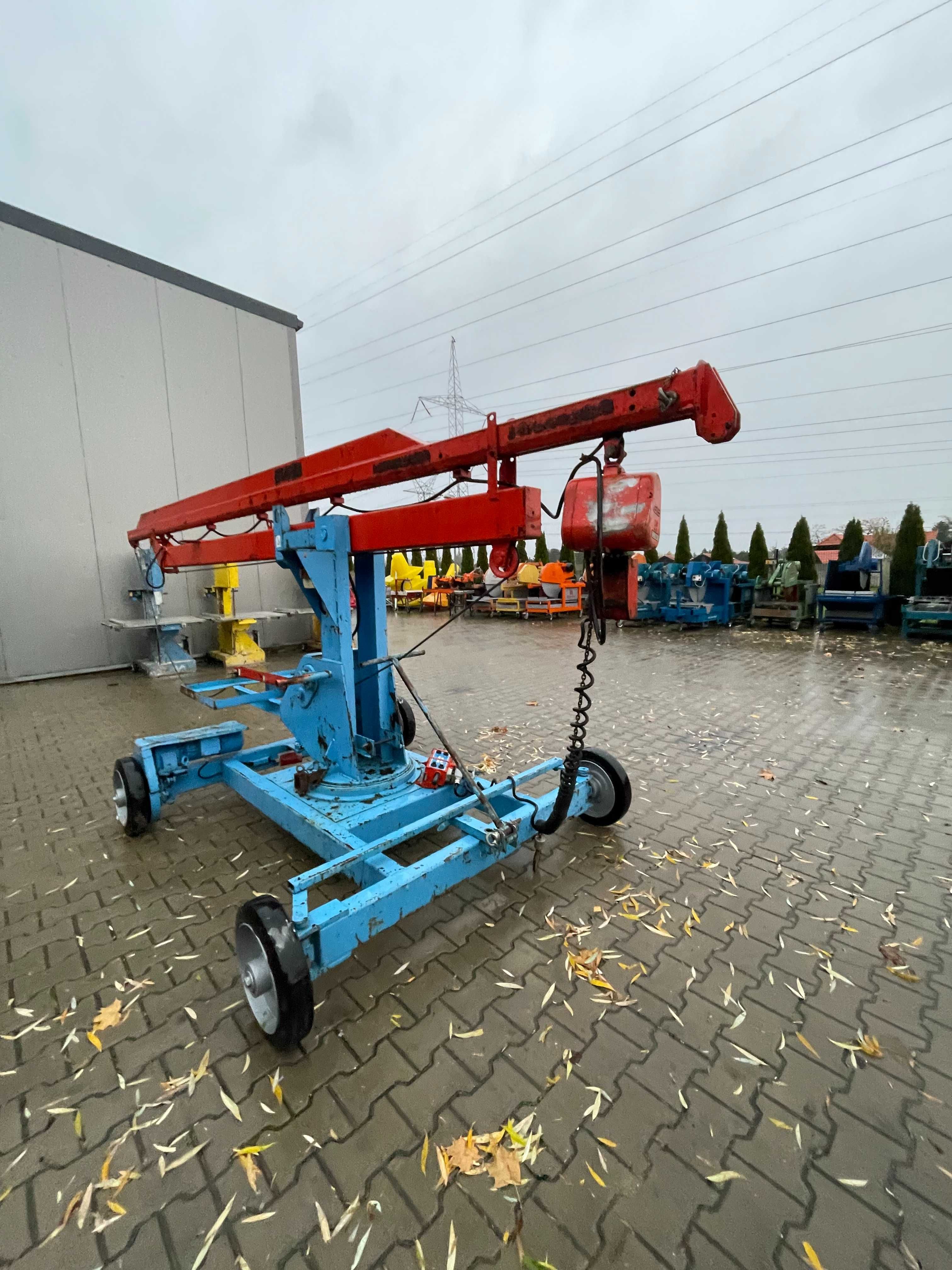 Mini Dźwig Żuraw Podnośnik budowlany Steinweg MK 2 Minikran