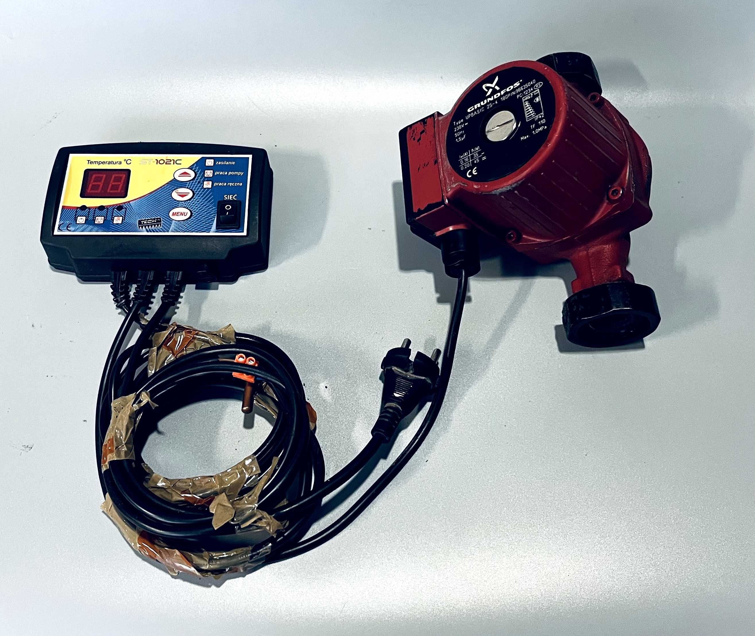 Pompa wody Grundfos UP BASIC 25-4 180 + programator ST-1021C – używane