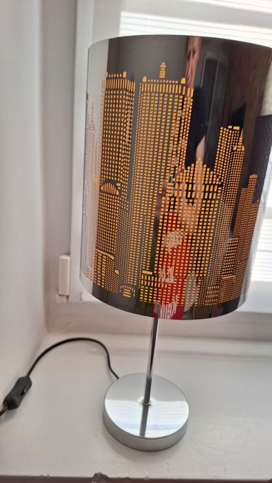 Lampa  CITY  metalowy abażur
