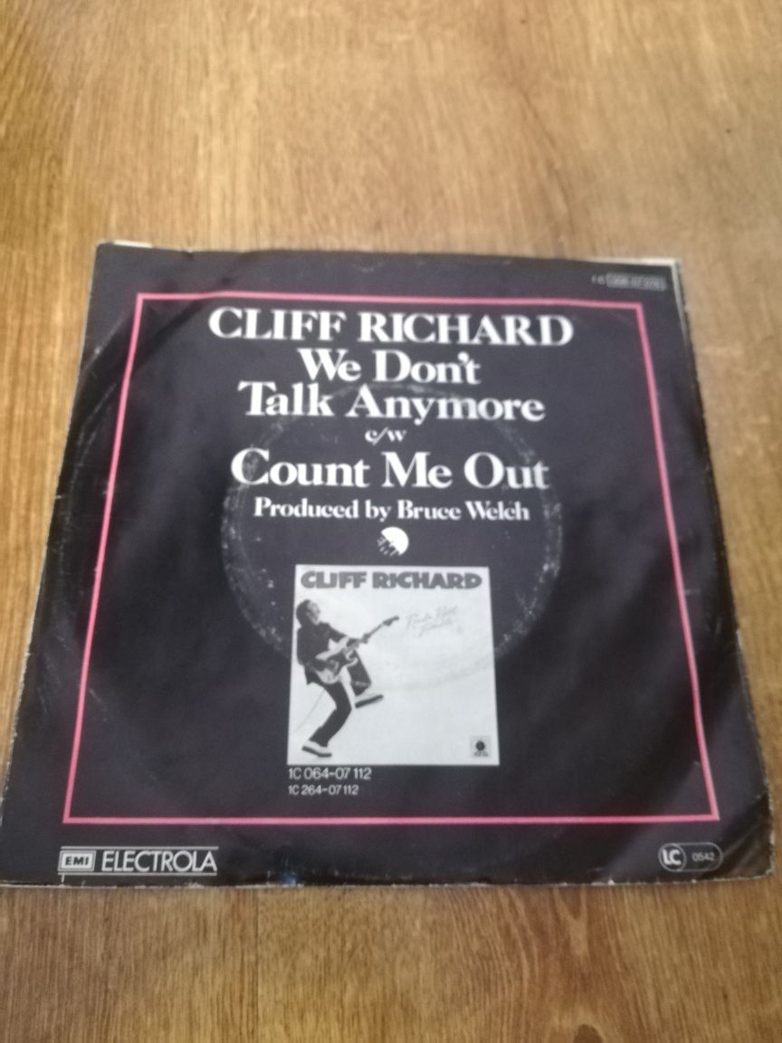 Płyta winylowa Cliff Richard 1979 singiel winyl We dont talk anymore