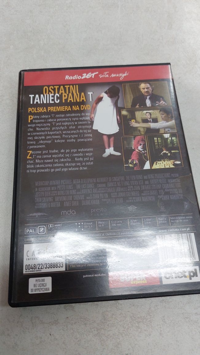 Ostatni taniec Pana T. Dvd