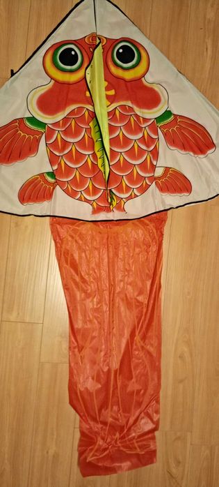 новый воздушный змей "Золотая рыбка"