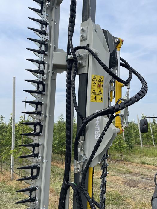 Kosa konturowa listwa tnąca piła cięcie mechaniczne sadów Grunner