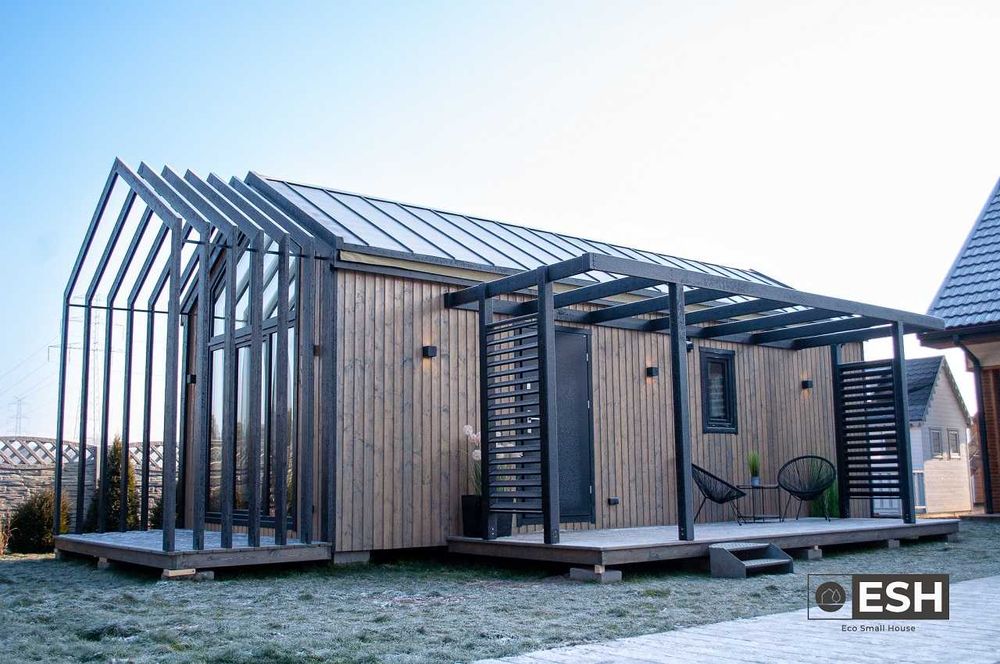 Eco Small House - Dom mobilny / modułowy całoroczny pod klucz, 35m2