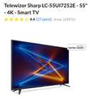Telewizor LED Sharp LC-55UI7252E 55 cali 4K UHD