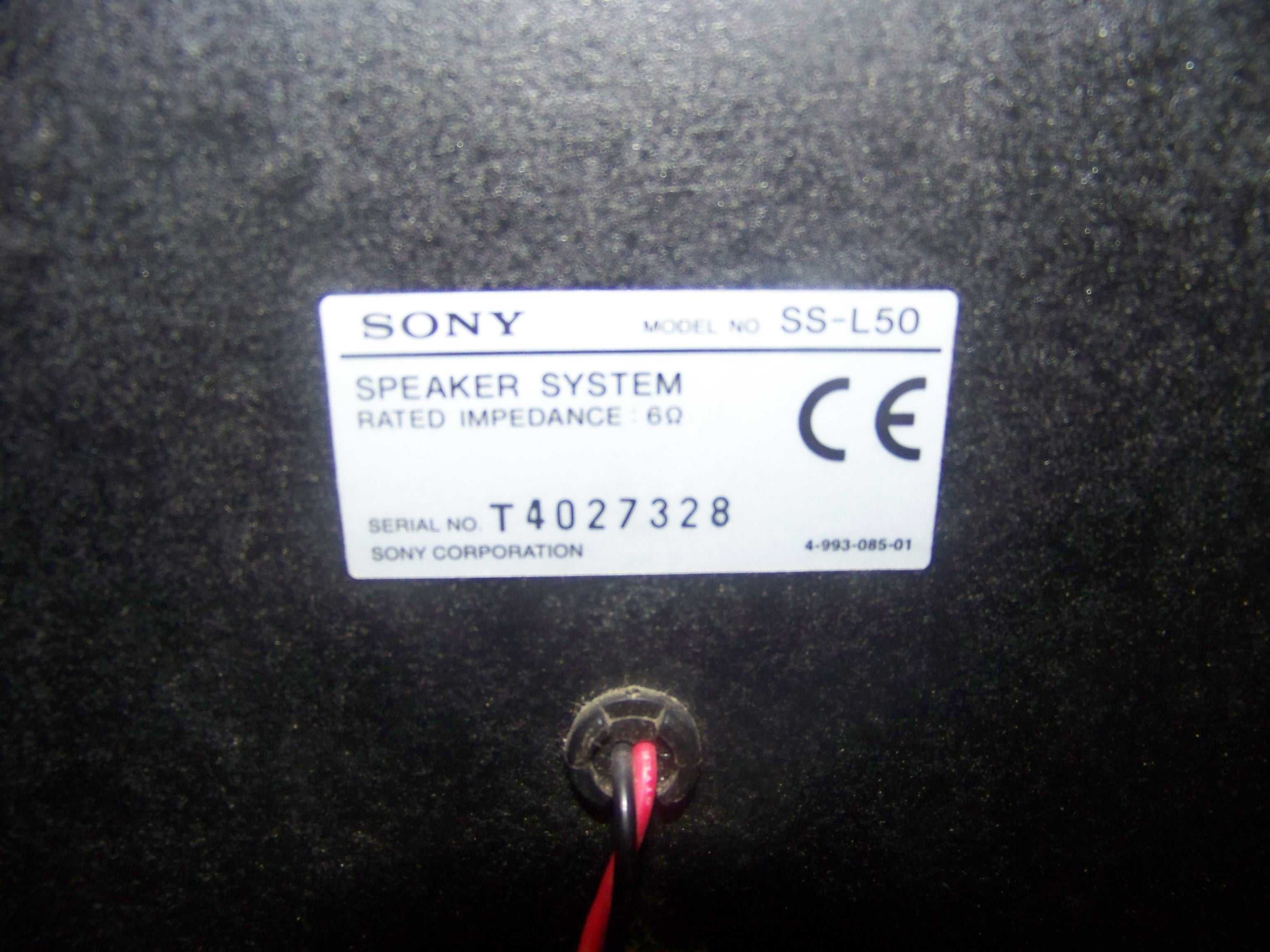 sony midi RX 50 e colunas com avaria parcial