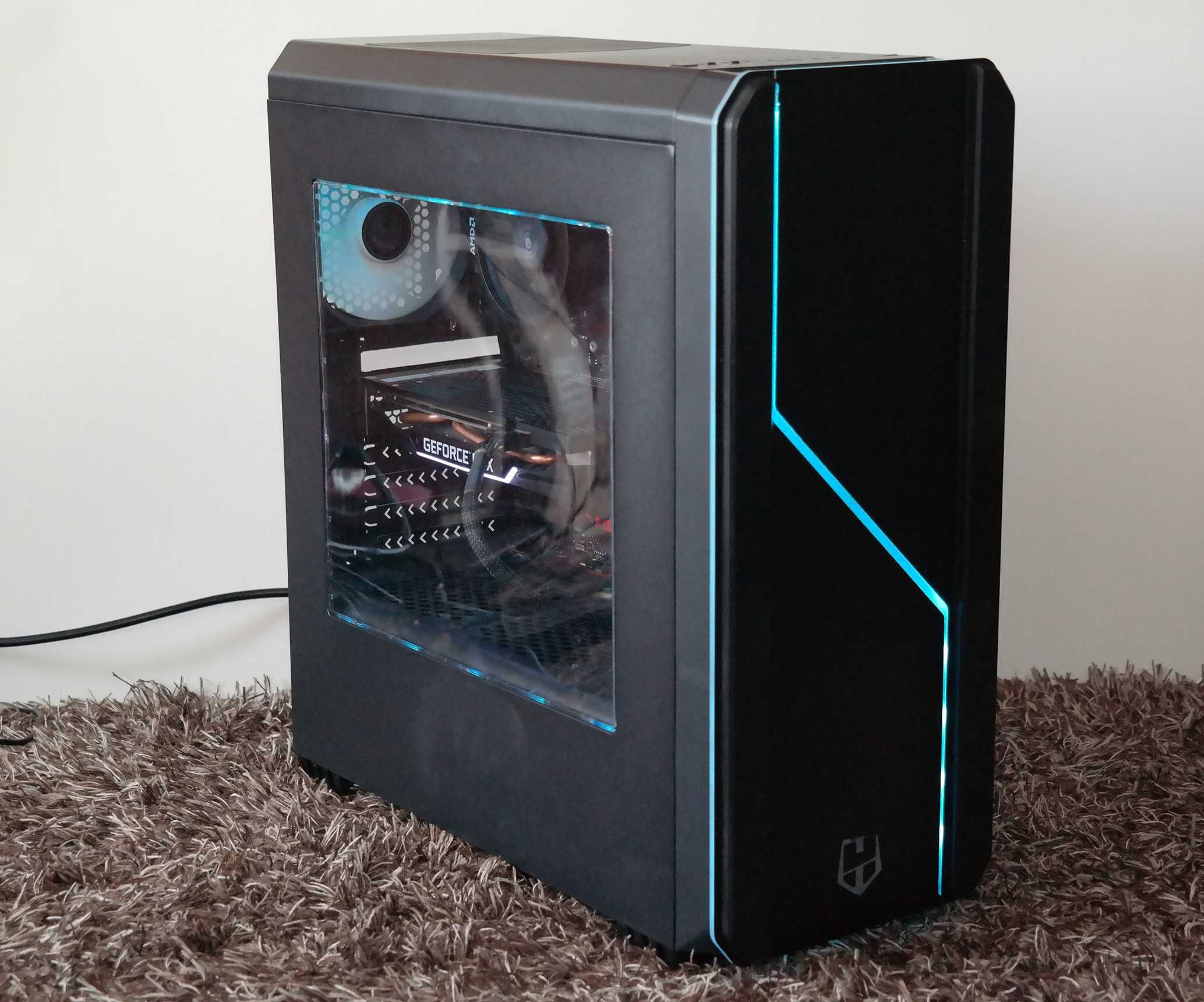 Gaming pc ryzen 7 3700x, rx 6600 8gb, 32gb ddr4, 240Gb ssd