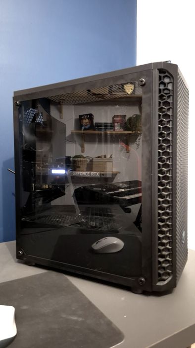 Komputer Gamingowy - 32" 4K, i5-11400F, RTX 3050 8Gb, 16GB RAM, SSD1Tb