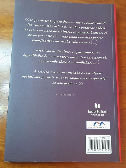 O que diz Julia livro