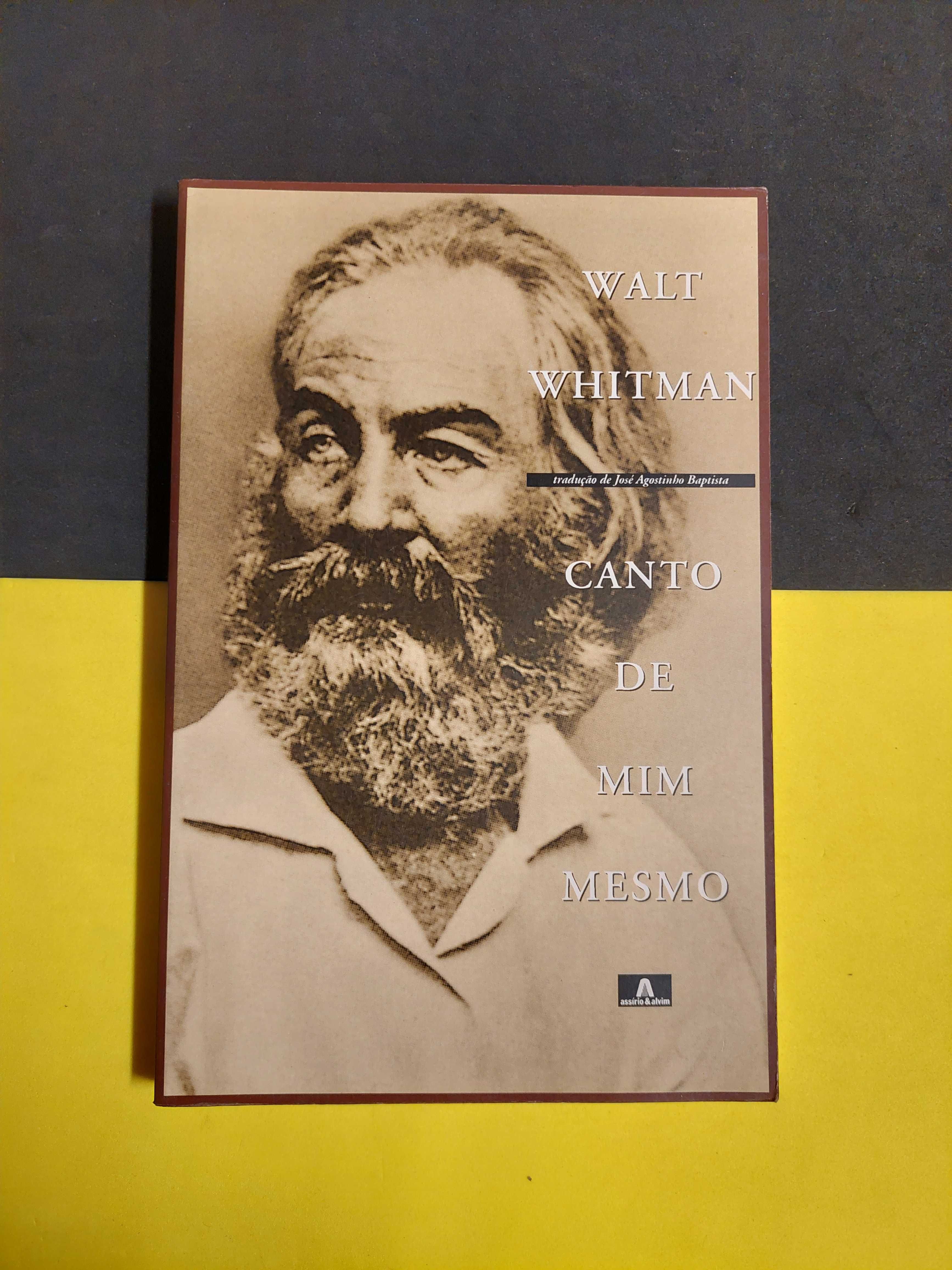 Walt Whitman - Canto de mim mesmo