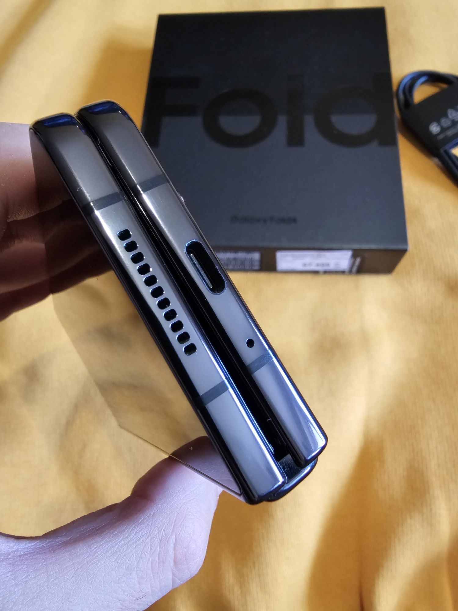 Официальный Samsung Galaxy Fold 4 duos phantom black sm-f936b ds