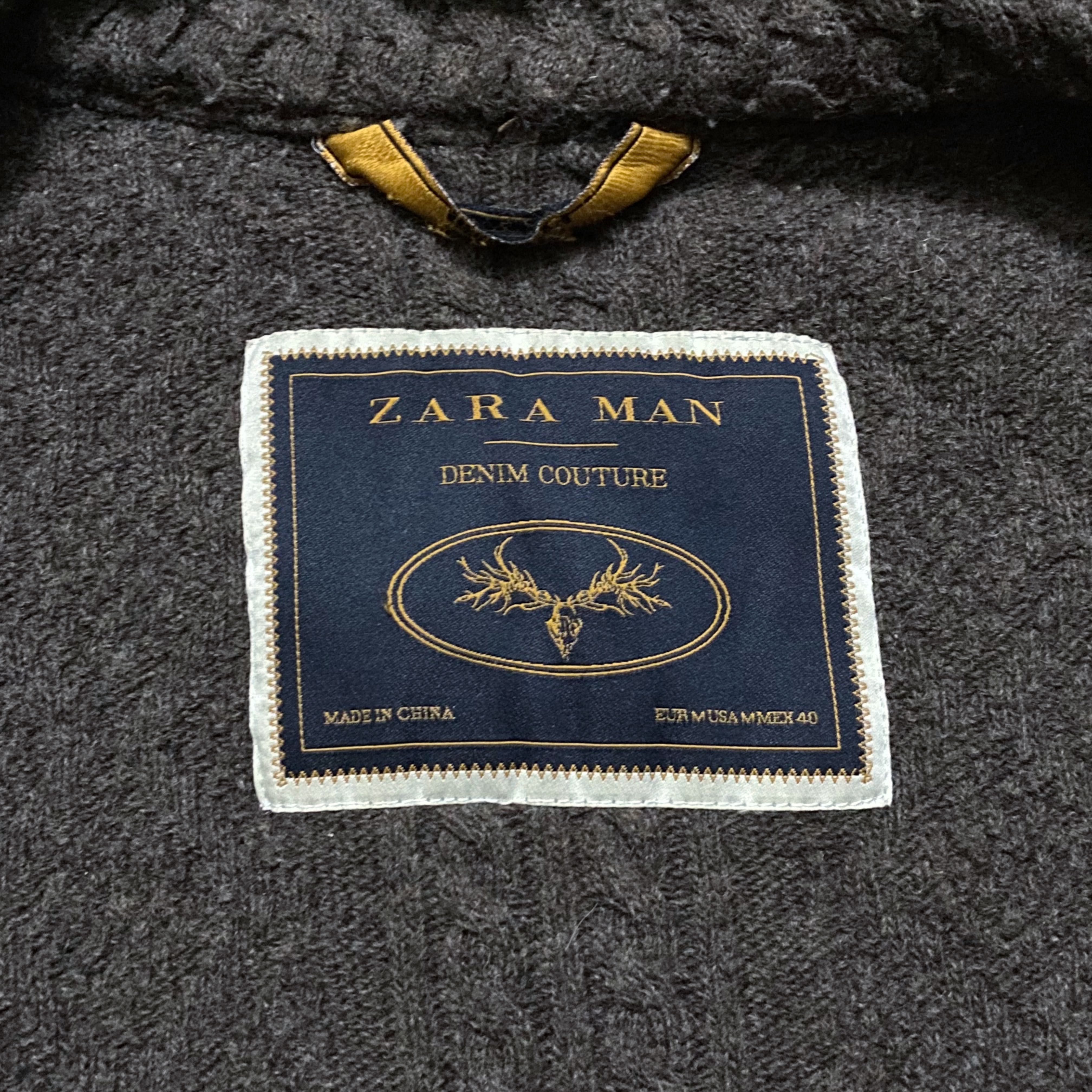 Куртка Zara Man Denim Couture