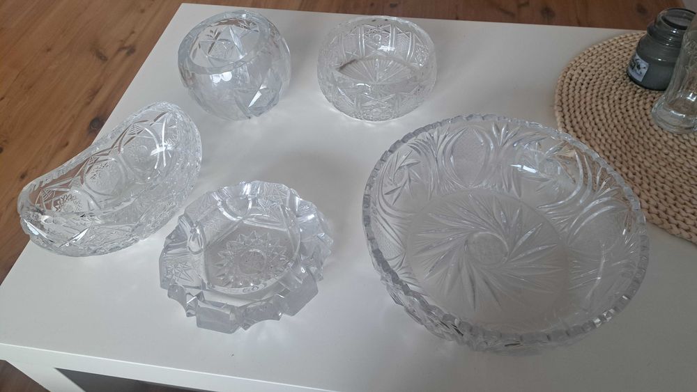 Zestaw kryształów z dawnych lat
