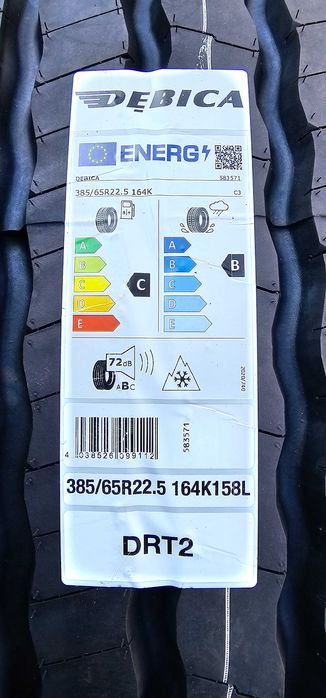 Opona nowa 385/65R22,5 Dębica DRT2 Naczepa Warszawa