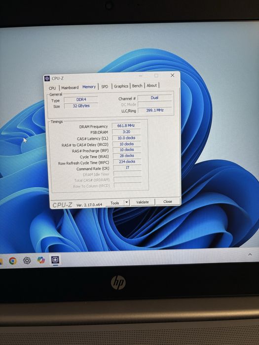 HP ProBook Intel core I7 + 32 GB ram DDR4