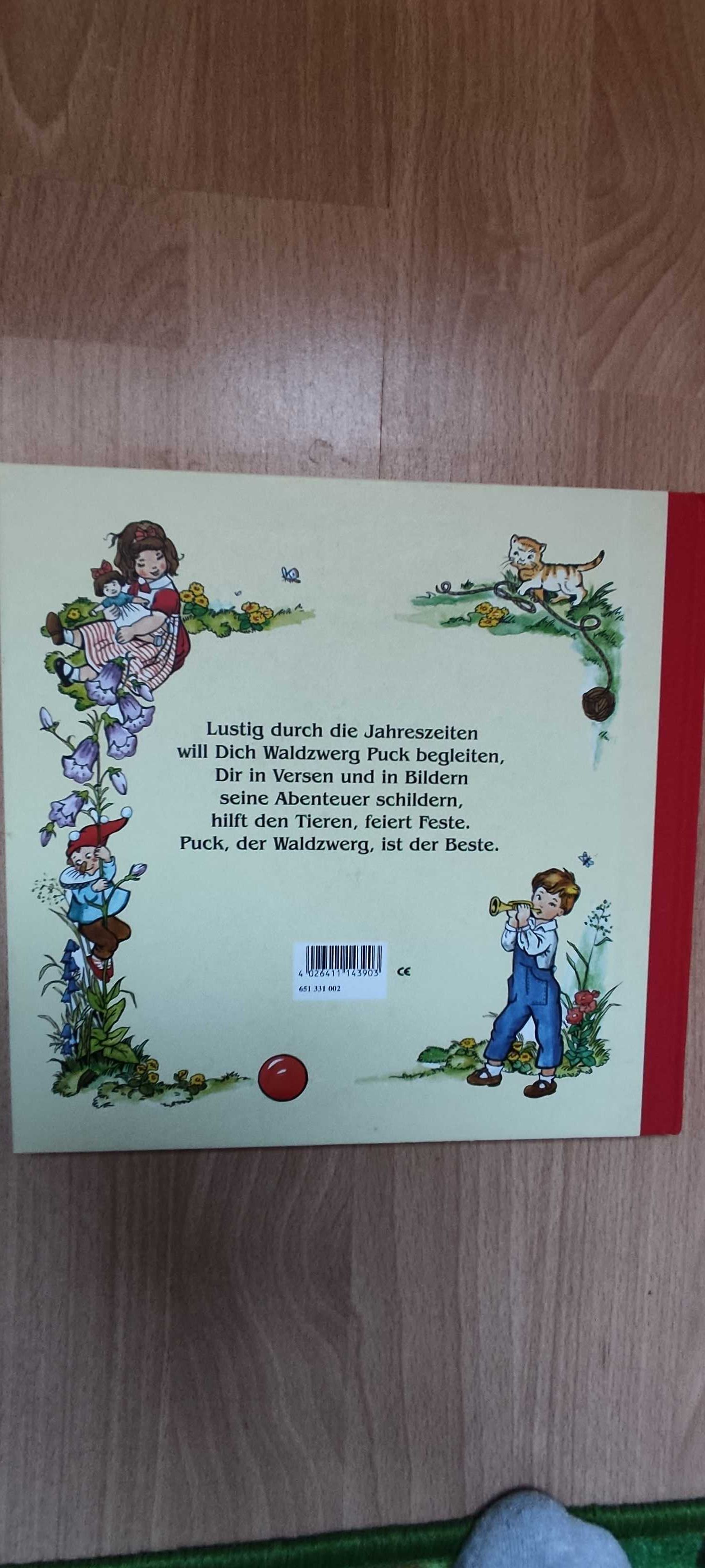 Puck der Waldzwerg- książka dla dzieci po niemiecku