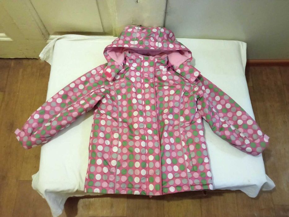 Курточки весна Trespass и зима TU на рост 122-128-134 см 7-8-9 лет