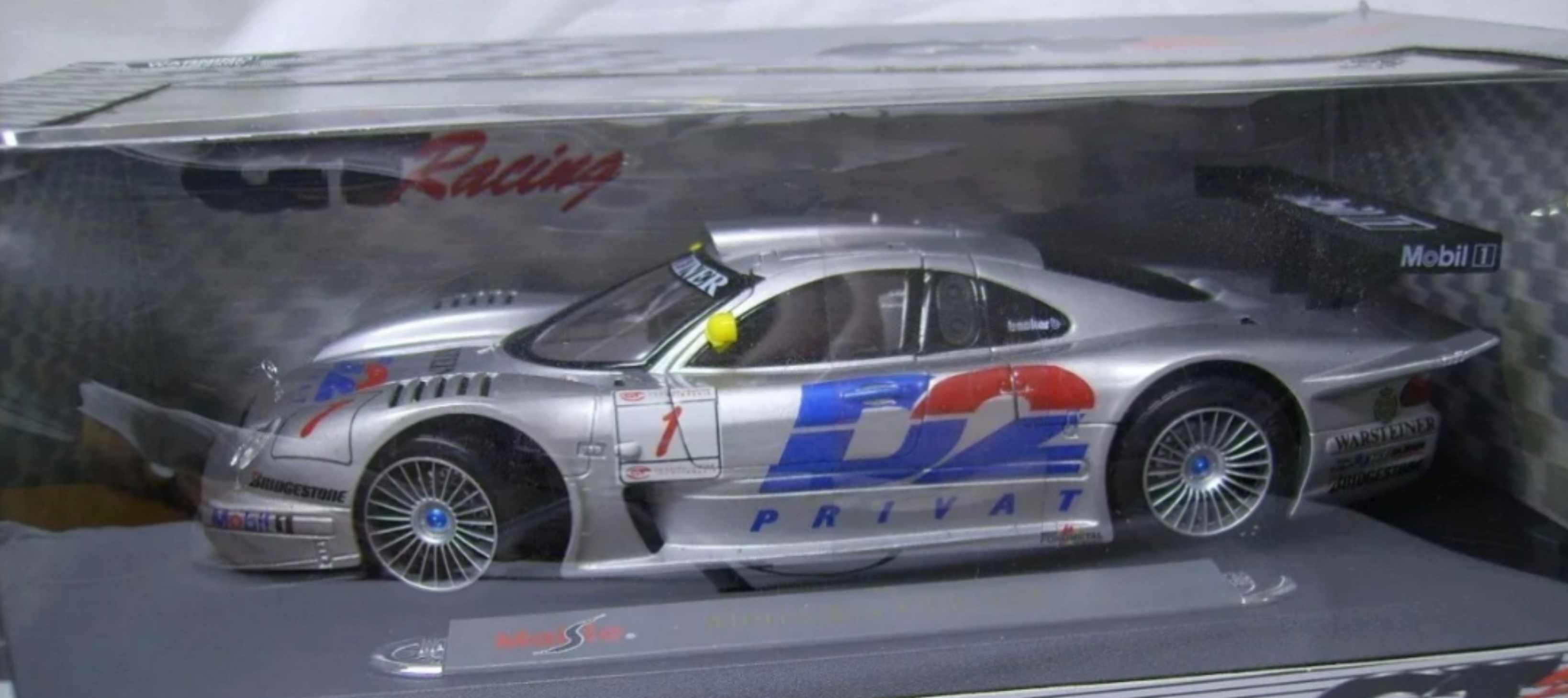 1/18 Mercedes Clk Lm Maisto Le Mans
