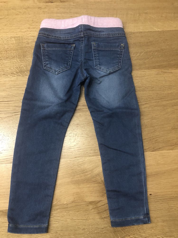 Spodnie jeansy spodenki FF 98 cm
