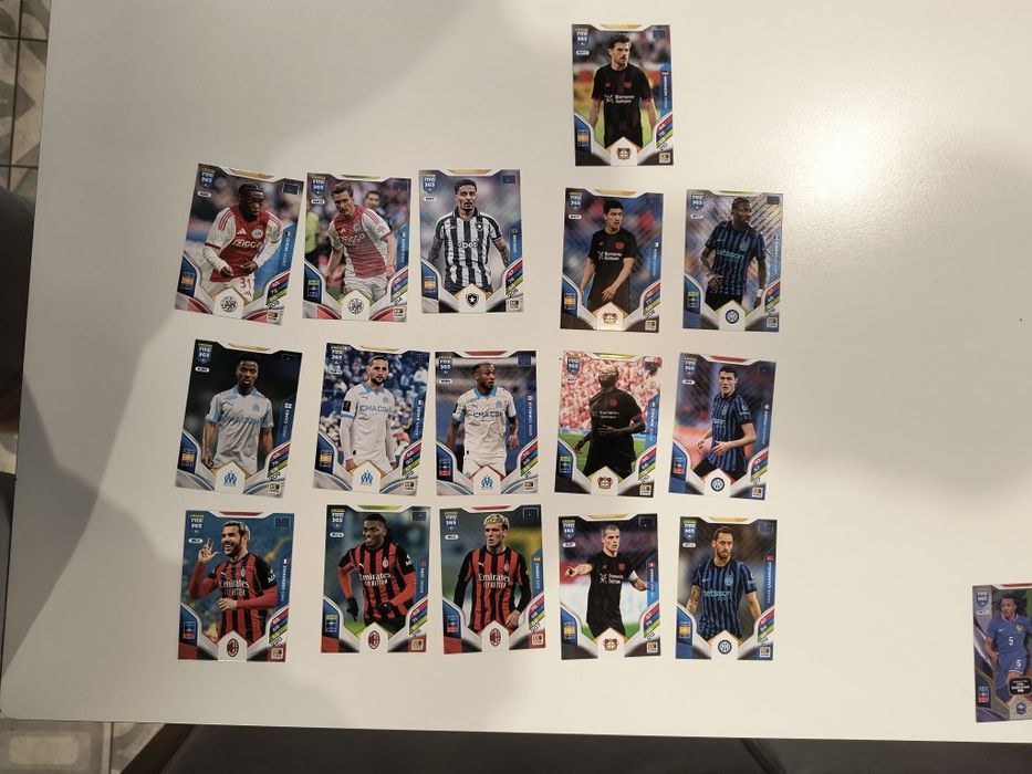 Kart piłkarskie Panini FIFA