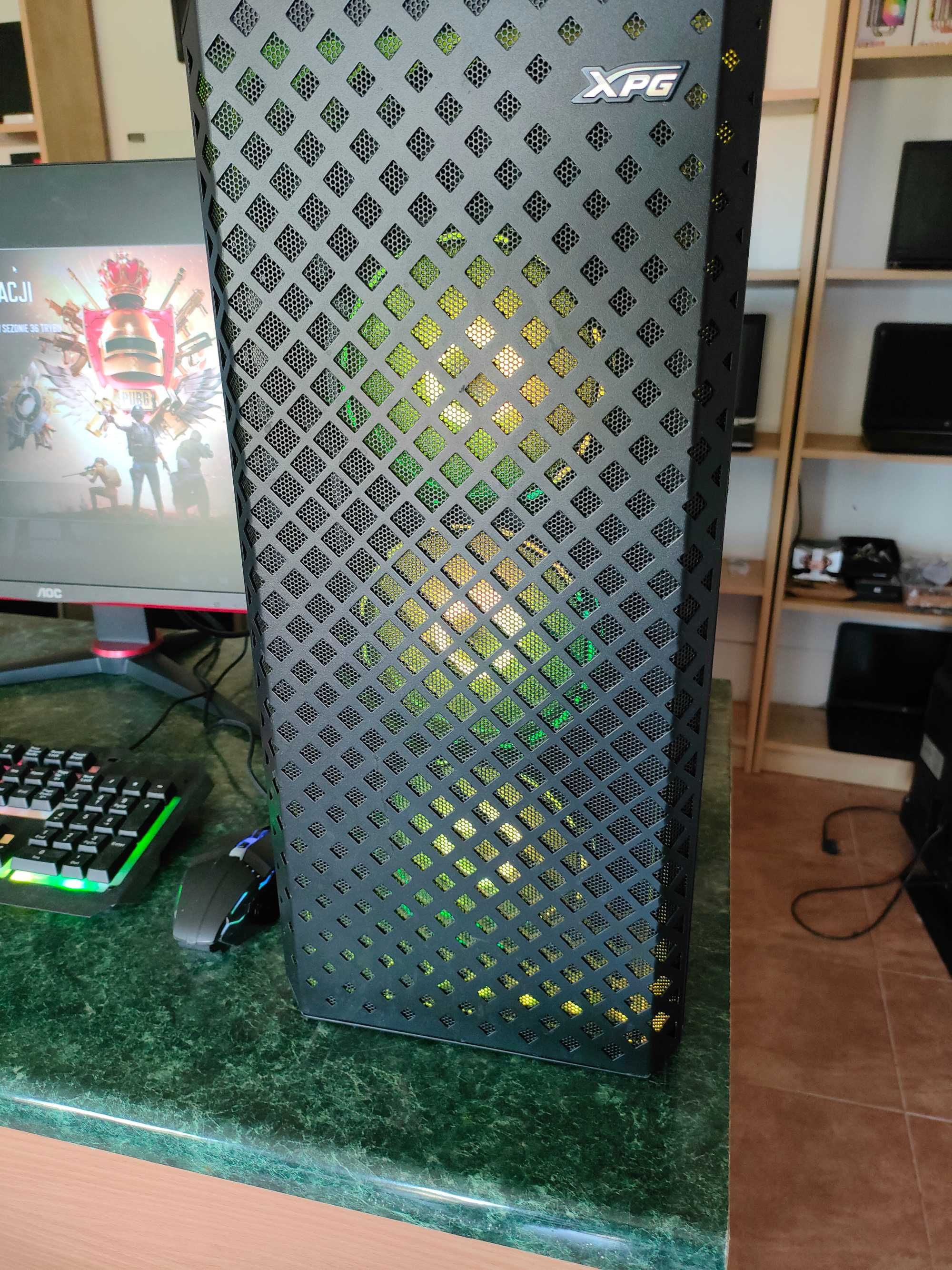 Komputer gamingowy plus monitor 27"