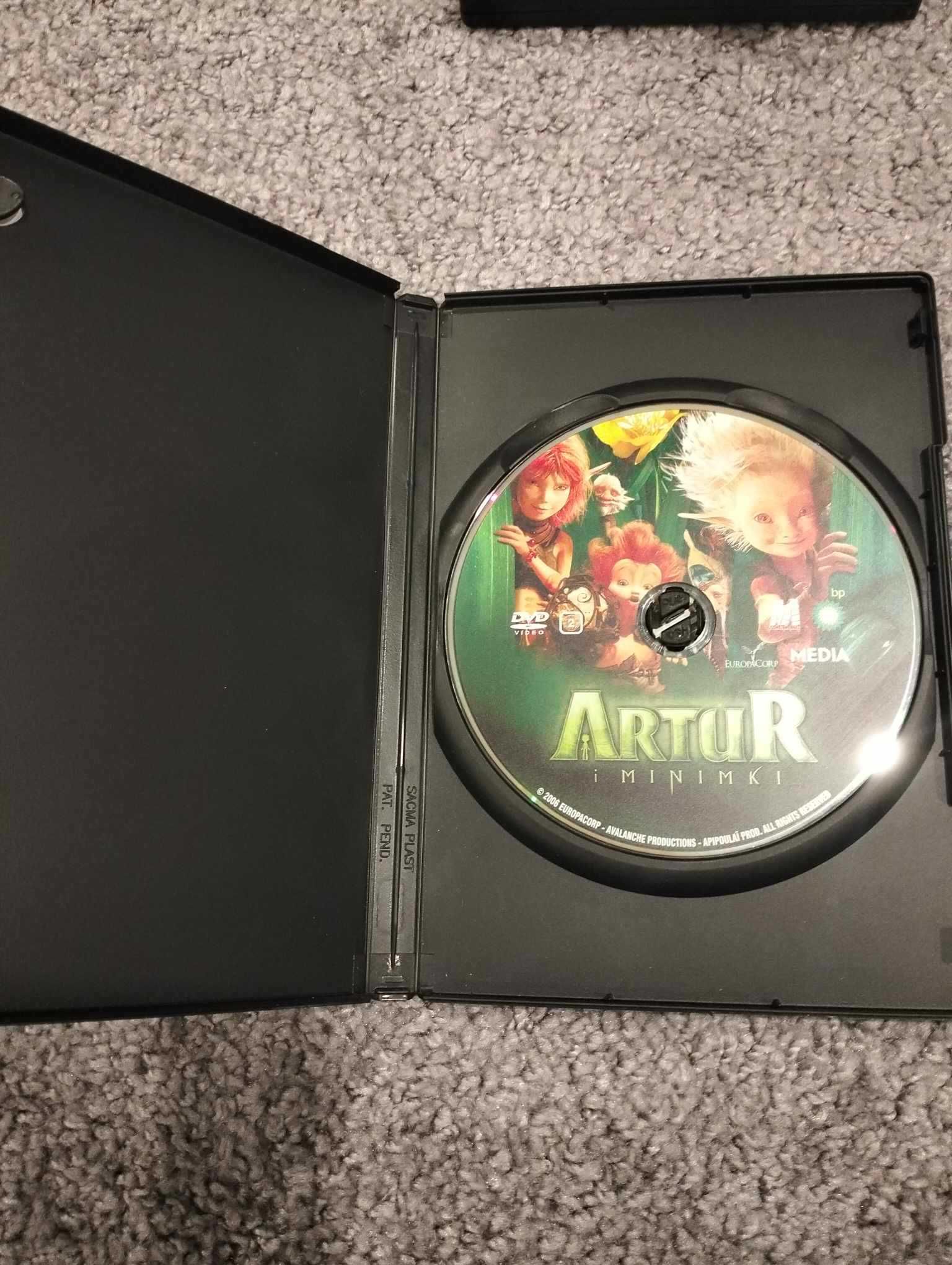 Artur i minimki film DVD