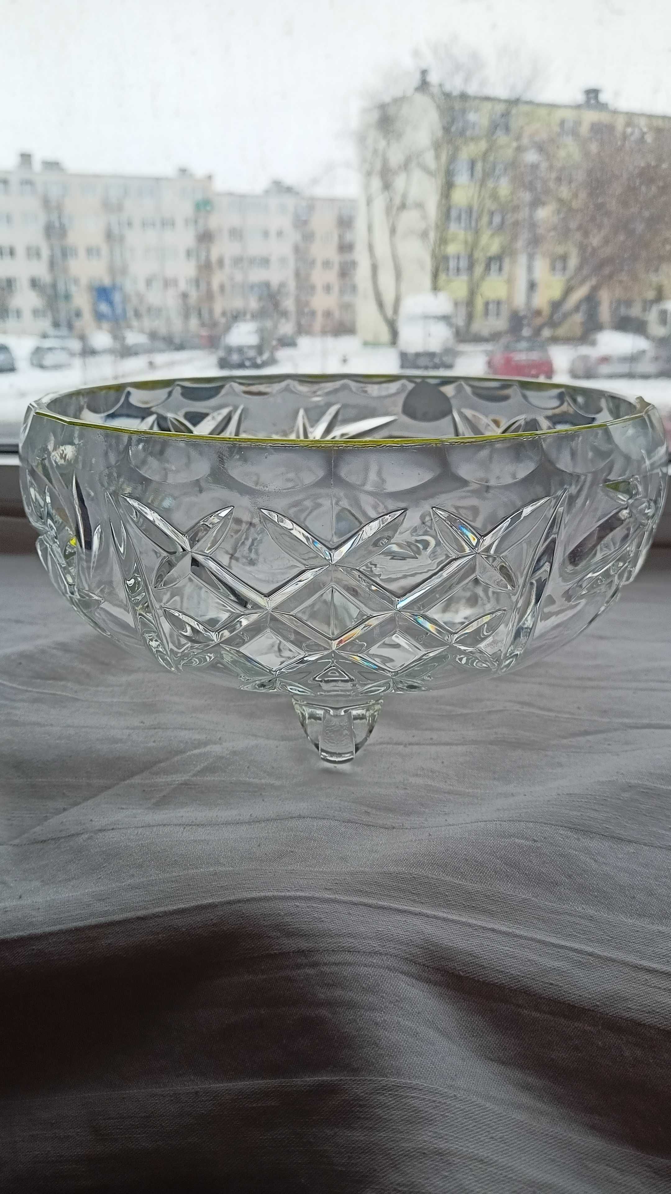 Misa na nóżkach obrzeża zapalane cytrynowe Irena Inowrocław