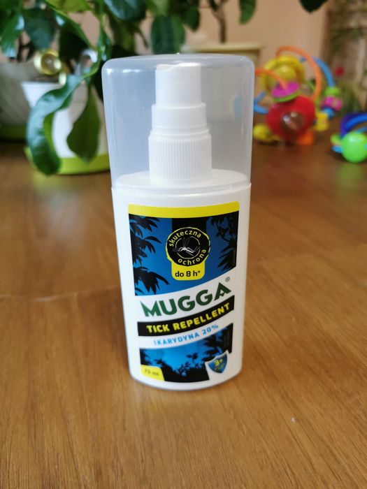 Mugga Spray 20% Ikarydyna bez deet