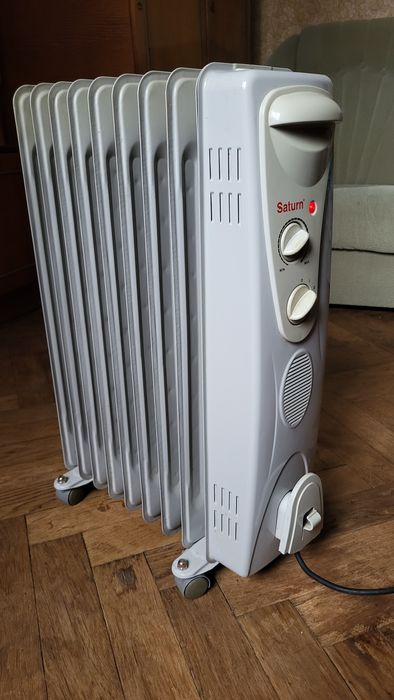 Масляный обогреватель Сатурн в отличном состоянии