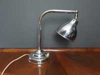 Przedwojenna LAMPA biurkowa Art Deco Bauhaus Francja 1920 - 1930