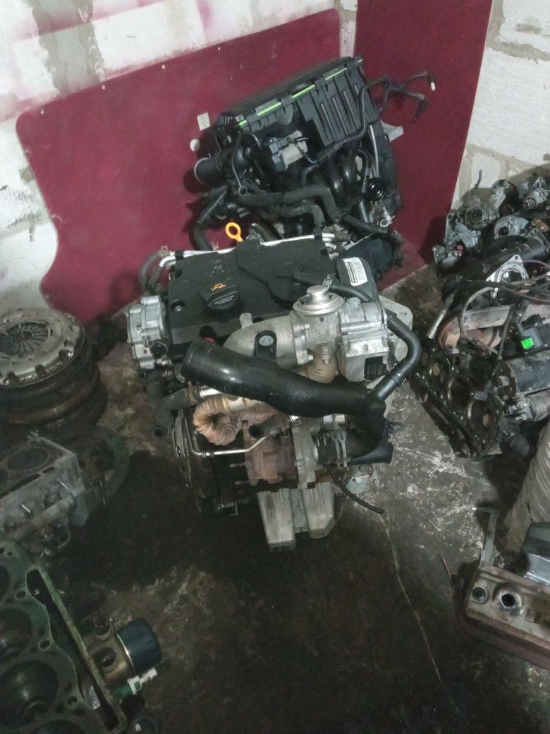 Двигатель двигун 1.4 TDI BNM румстер skoda fabia ibiza polo КПП HCS