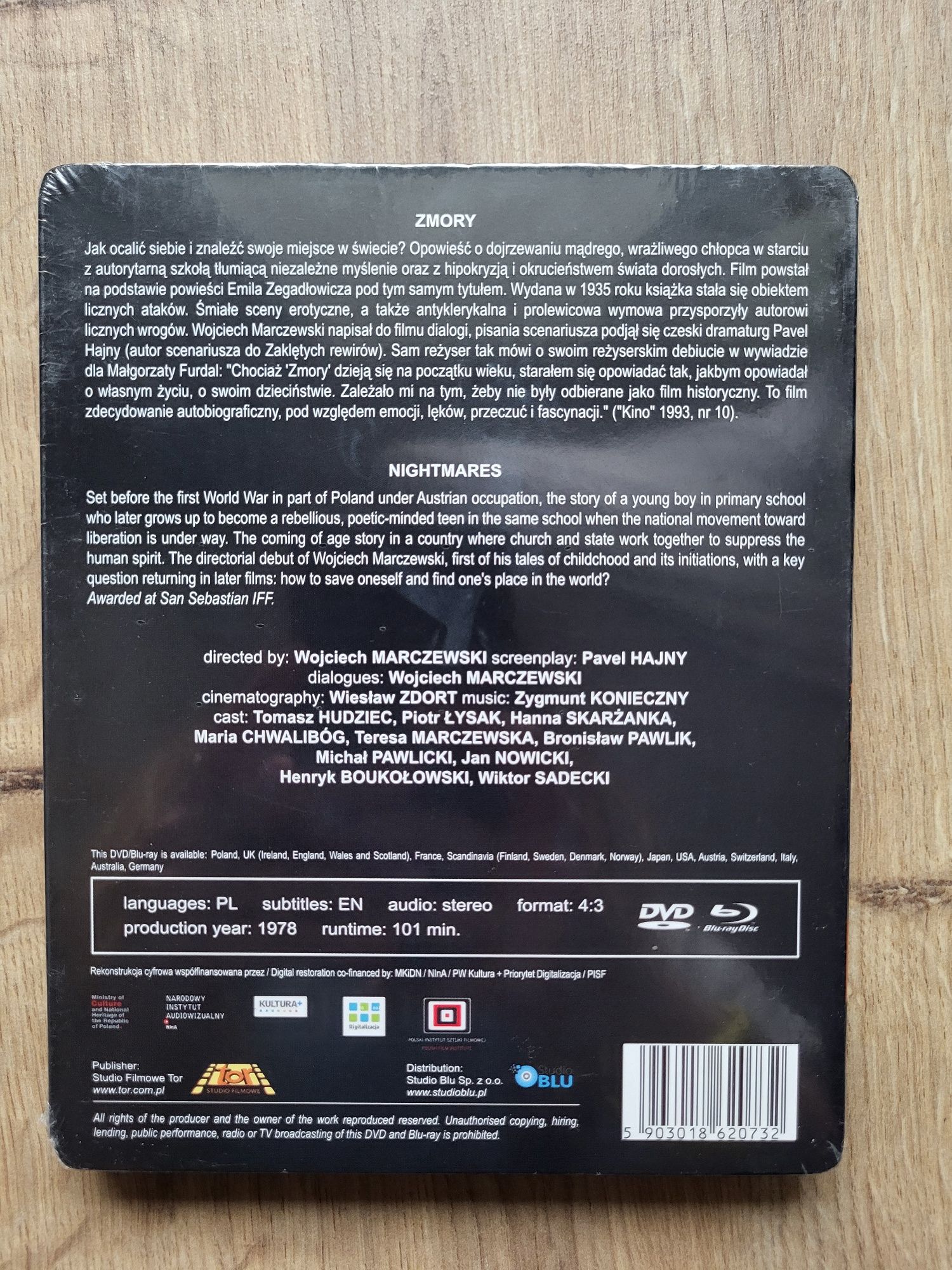 Zmory Nightmares TOR Steelbook DVD + Blu-ray (nowy folia)