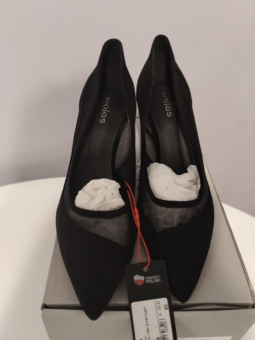 Czulenka zamszowe czarne r.40