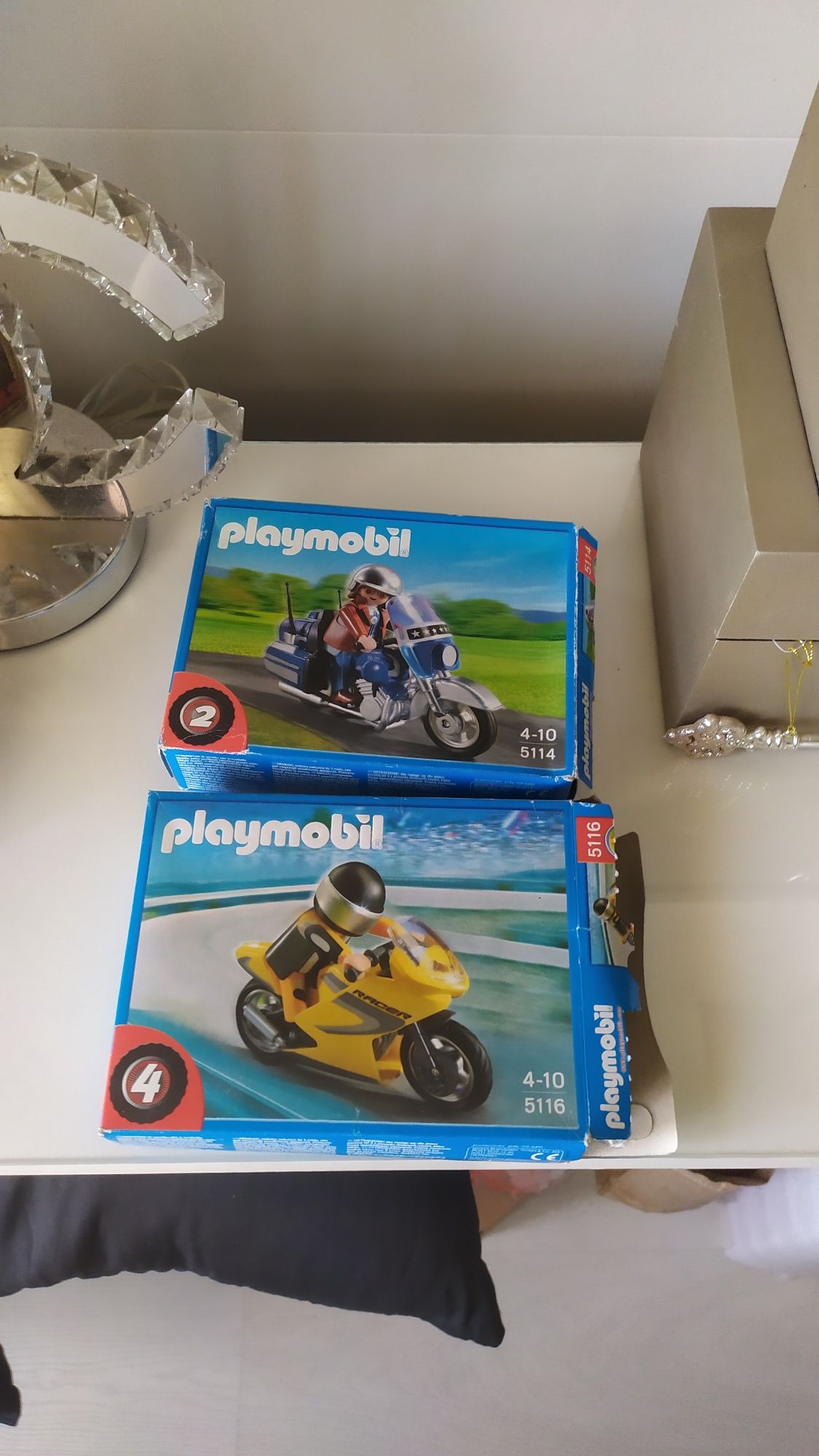 Playmobil 2 sets motos