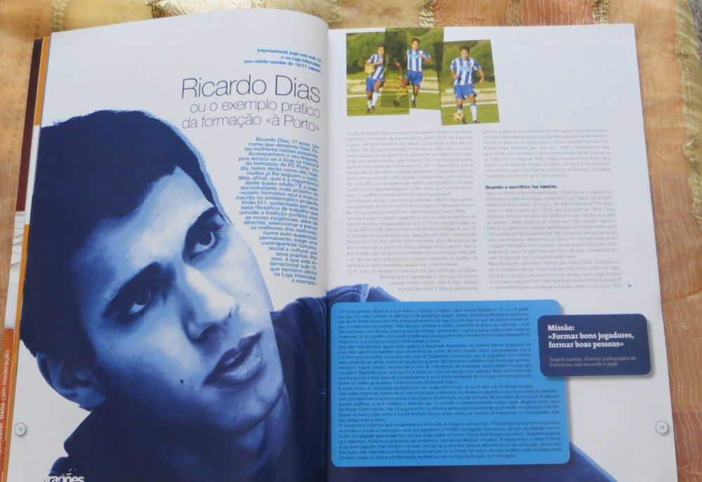 Revista  Futebol Dragões - Especial, Atletismo, Corrida e Natação