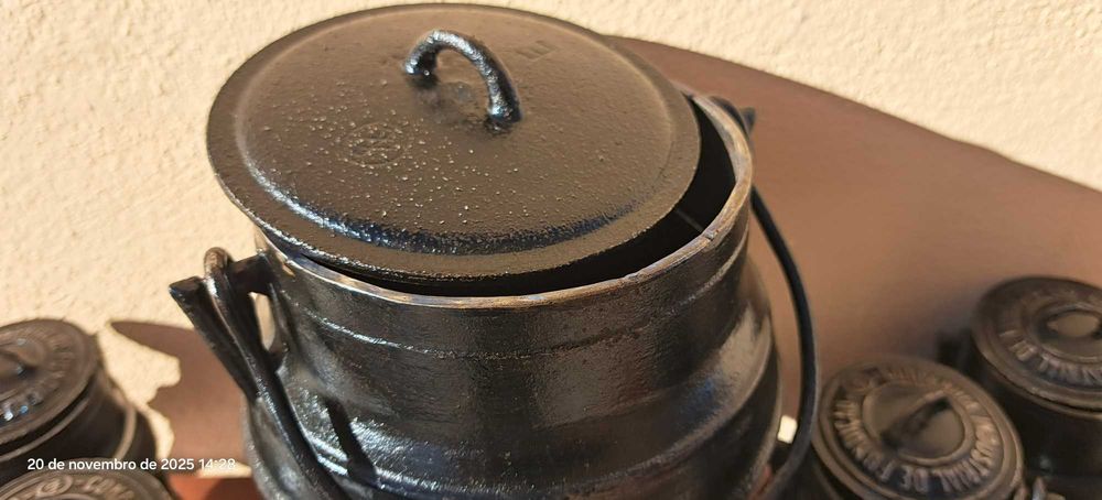 FONDUE Rustico em Ferro Fundido e único